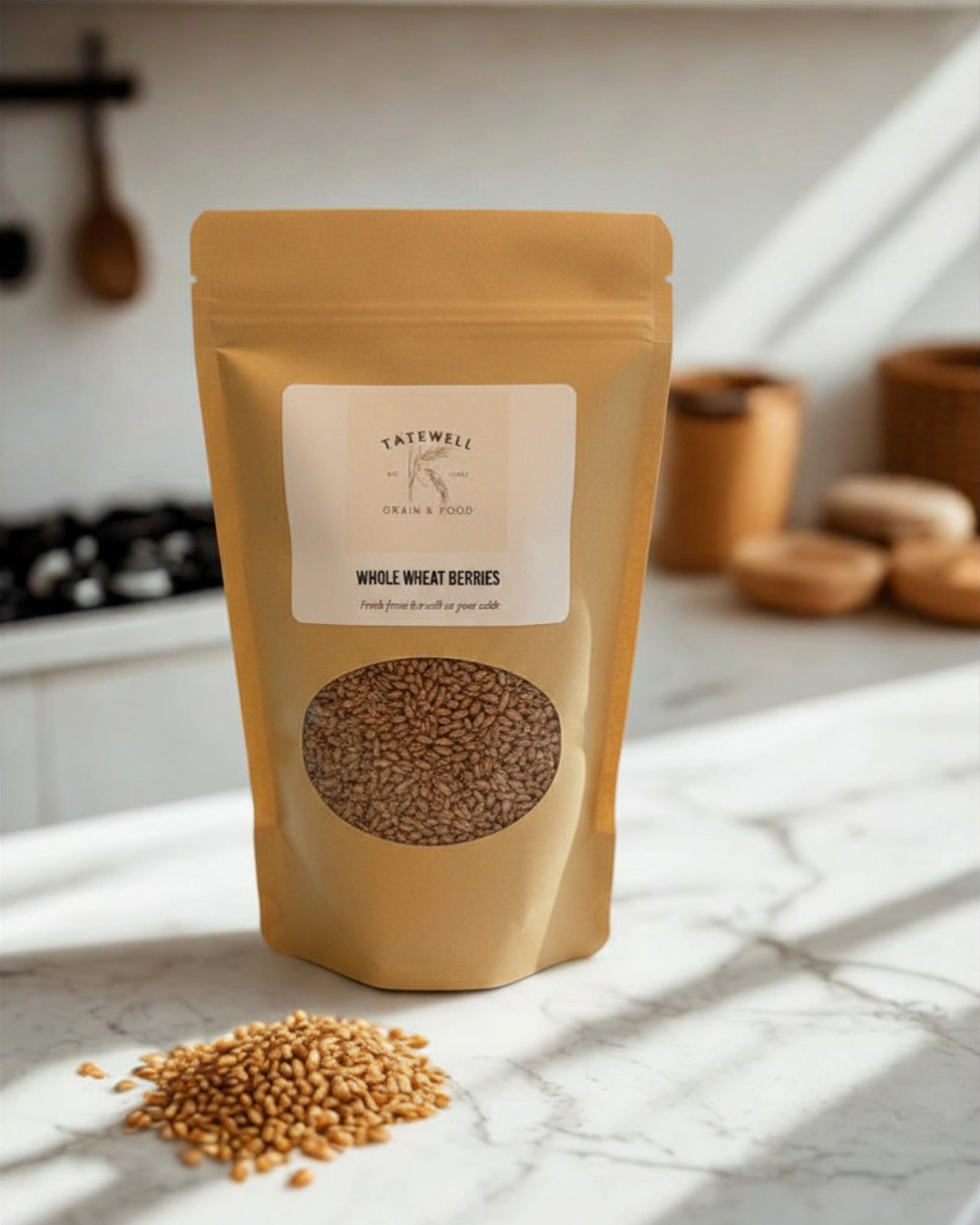 Soft Red Winter Wheat Berries - 3 lbs